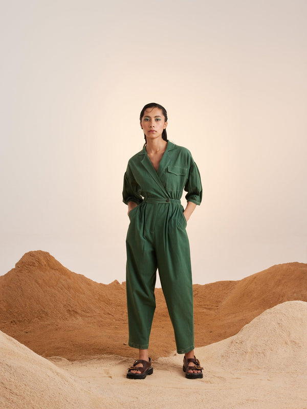 Top Stitch Jumpsuit