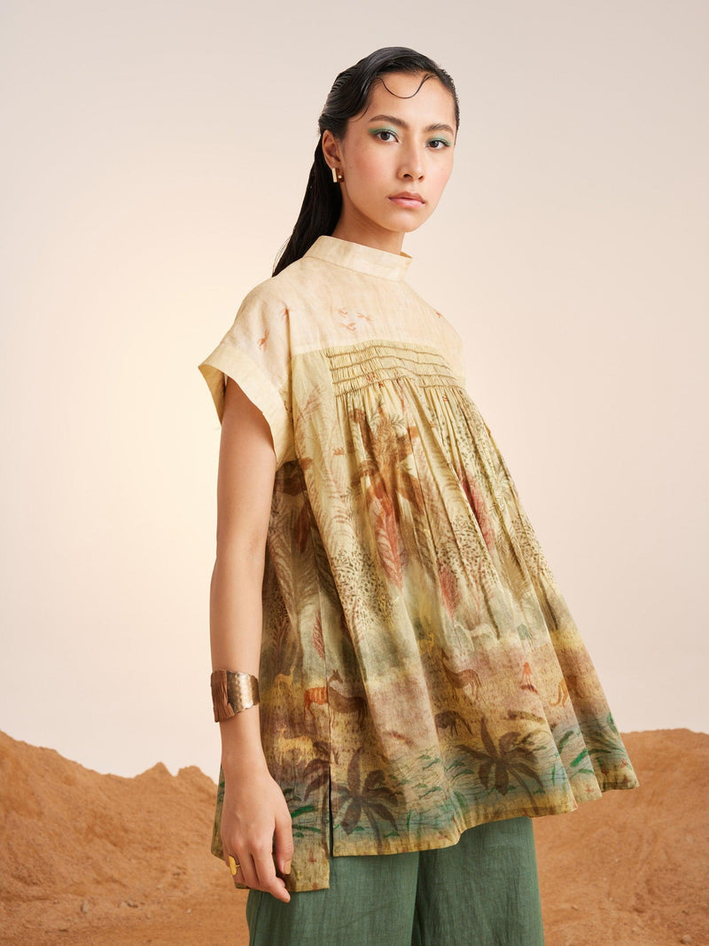 Smocked Top - CordStudio