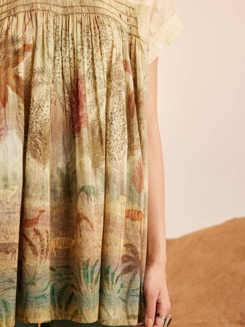 Smocked Top - CordStudio