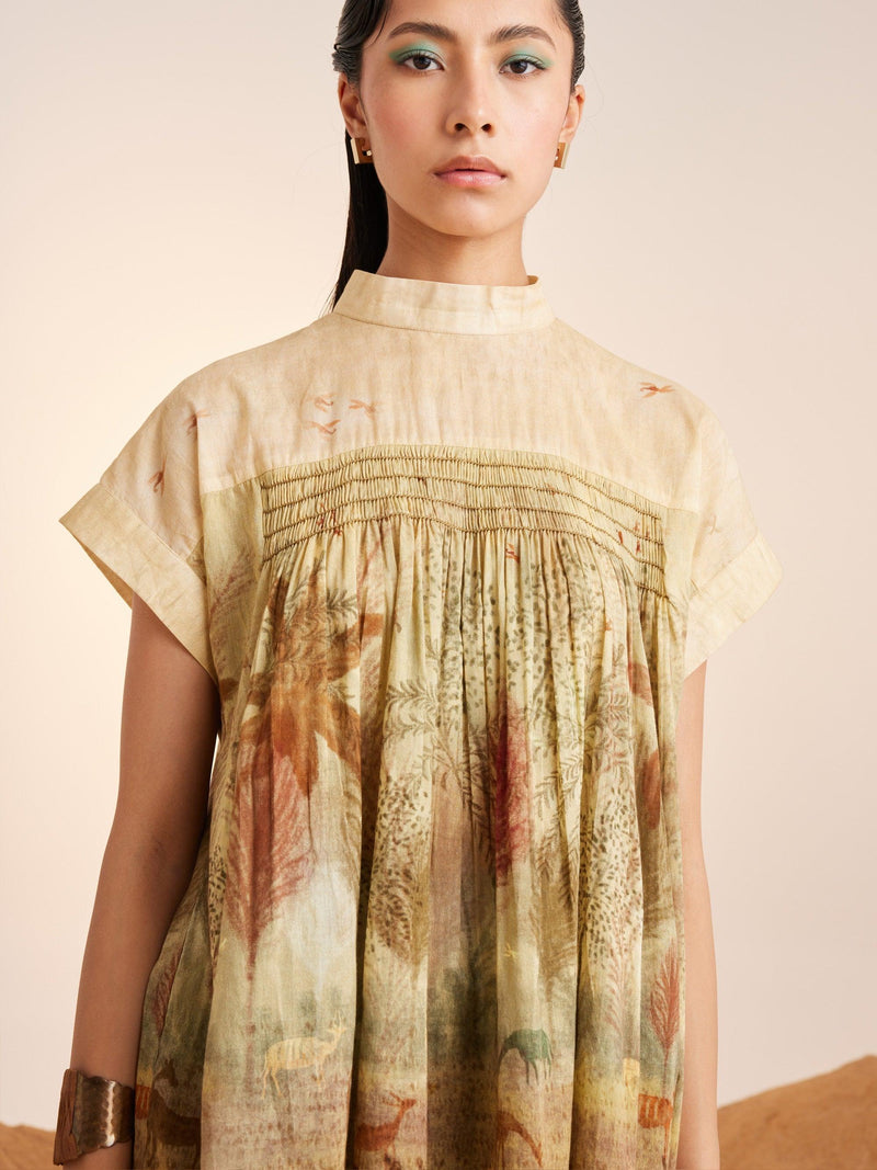 Smocked Top - CordStudio