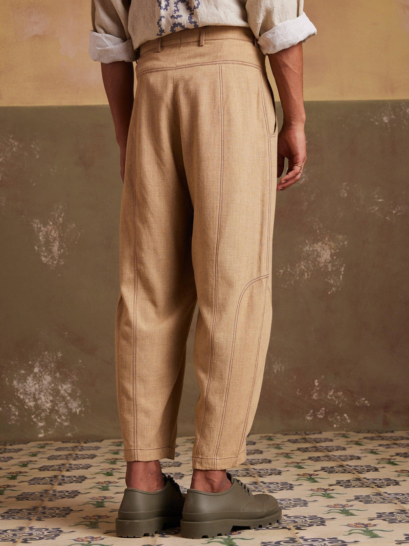 Top stitch pants - CordStudio