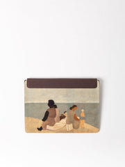 MACBOOK SLEEVE- SEA + BI-FOLD WALLET- CHERRY + SPEC CASE- CHERRY - CordStudio