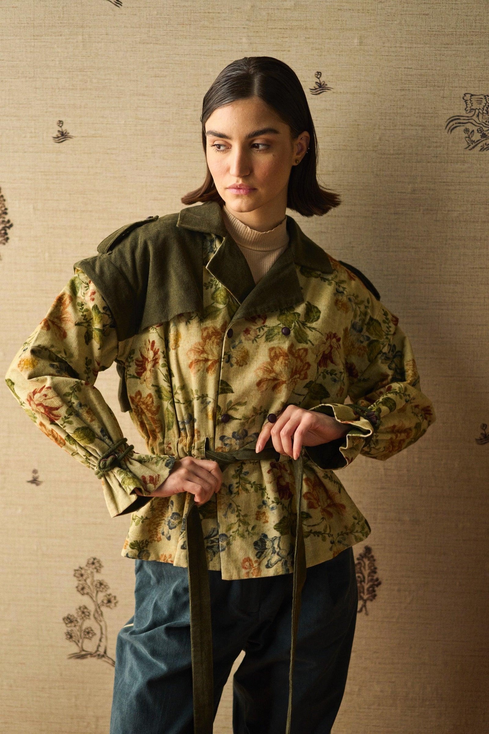 ジャケット・アウター andmary Zoey stand neck jacket gray ジャケット・アウター andmary Zoey stand neck jacket gray