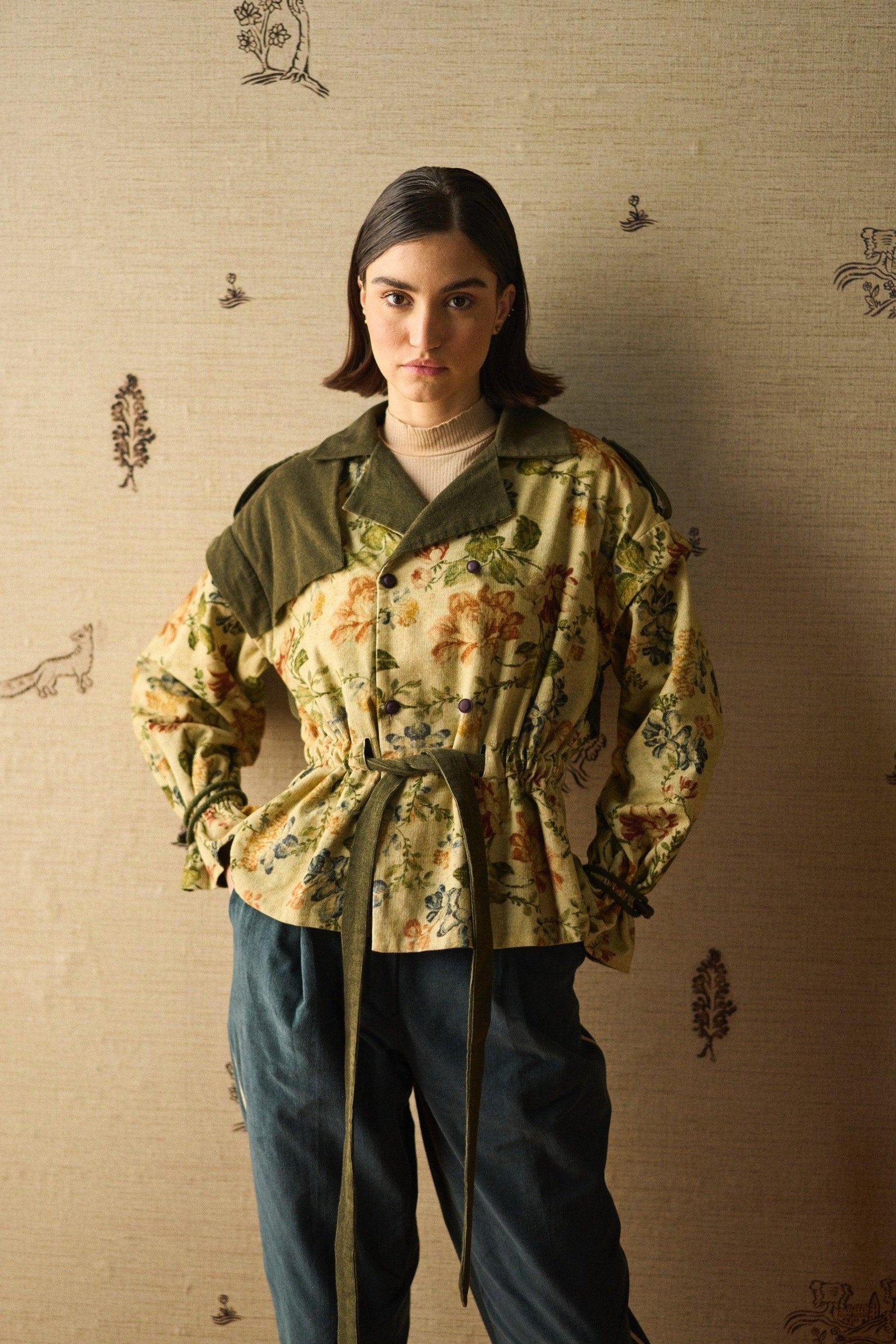 ジャケット・アウター andmary Zoey stand neck jacket Zoey stand neck jacket