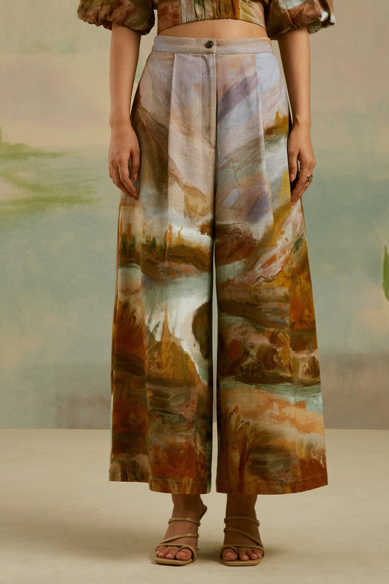 Wide Leg Pants - CordStudio