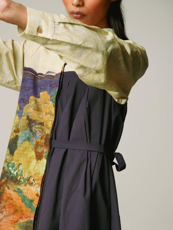 Pleat Panel Dress - CordStudio
