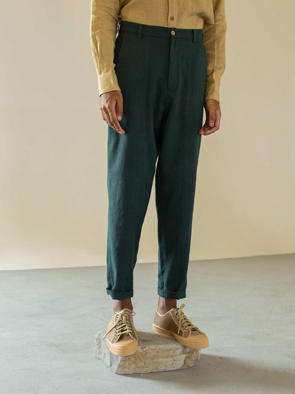 Stitch Detail Pants - CordStudio