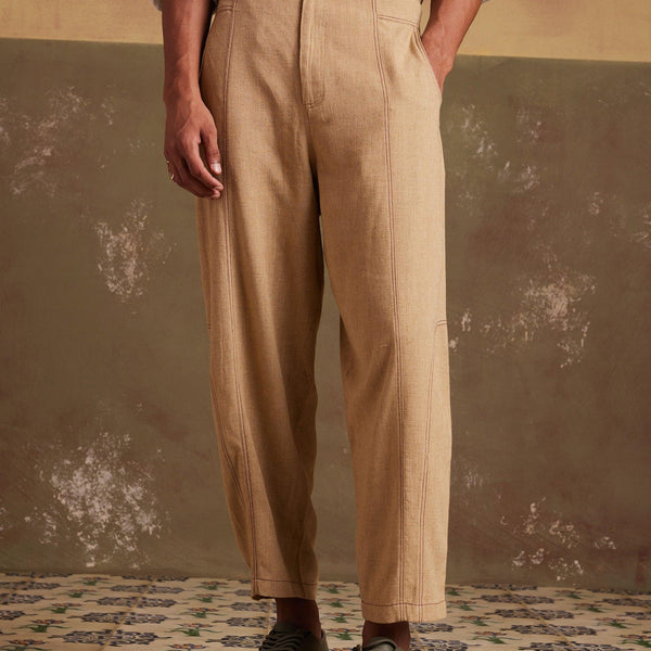 【U LAN】Doos Stitch Cotton Pants thumbn_ddd9da4e-ca5f-4110-a2fa