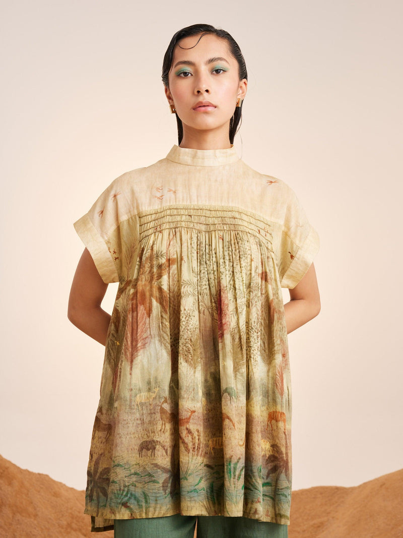 Smocked Top - CordStudio