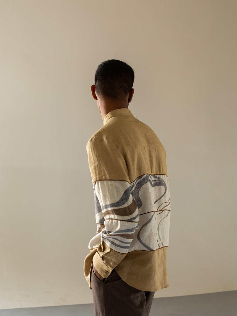 Panelled Shirt - CordStudio